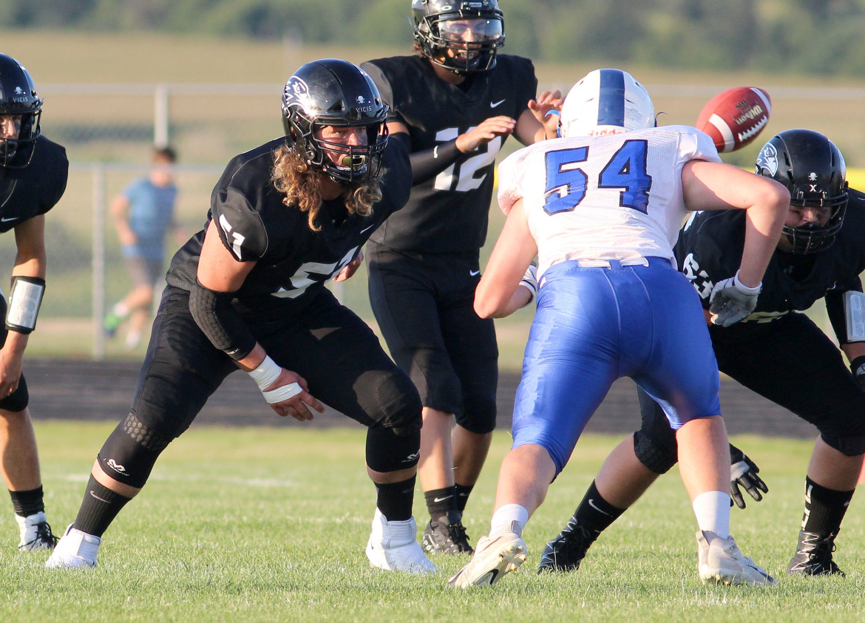 Saint Croix Falls at Bloomer football 8-23-19
